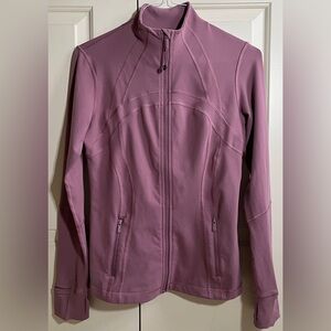 🍒LULULEMON DEFINE Jacket FIGUE sz 10 Vintage Mauve Dusty Pink-Purple ~ LUON!!